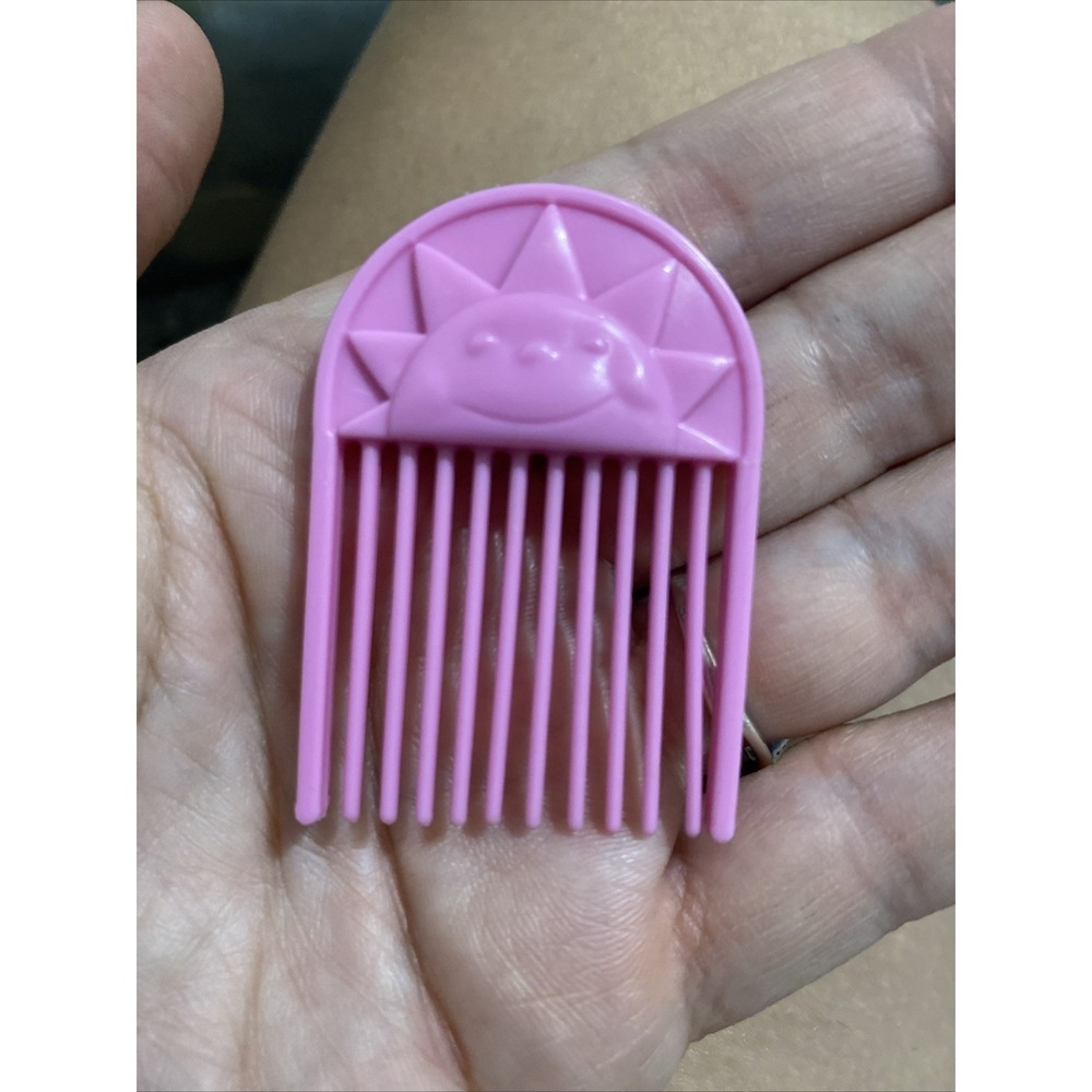 Vtg G1 My Little Pony Accessory MOON JUMPER Pick Comb Hasbro MLP Rare HTF‎ Pink